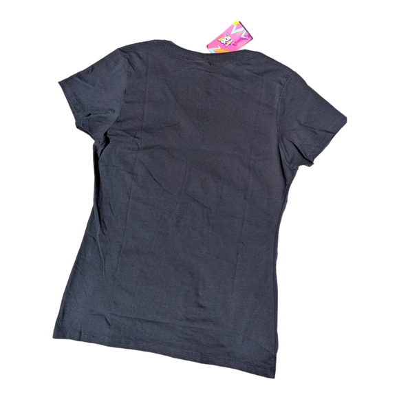 90's Experience Womens "Doh" The Nineties Simpson's VNeck Tee - Picture 3 of 6